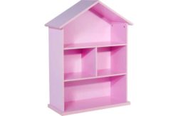 Mia Dolls House Bookcase - Pink